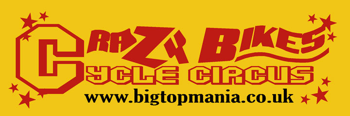 Bigtopmania Crazy Bikes Cycle Circus logo